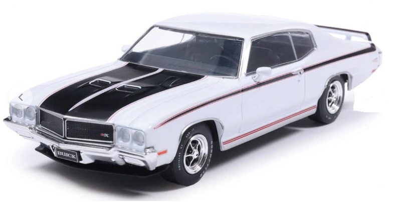 Buick GSX 1970 Wit - 1:43